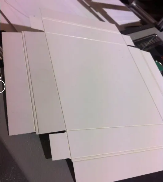 Automatic Cardboard Carton Paper MDF Board Grooving Machine for Rigid Box 200pcs/min