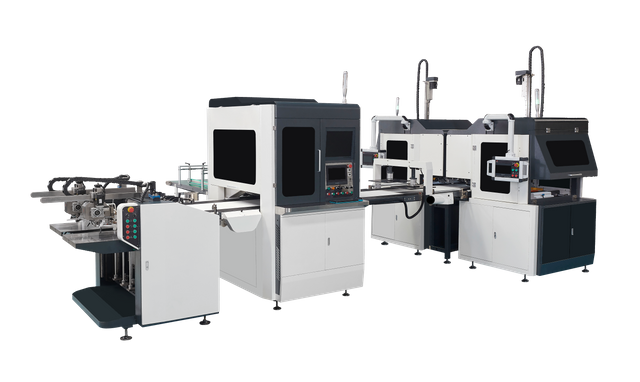 Bi-Channel Smart Fully Automatic Rigid Box Making Machine