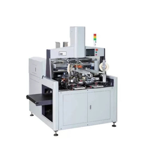 Fully Automatic High-speed Rigid Box High-precision Paper Corner Sticking Machine 600*400*120 MM 70PC/MIN