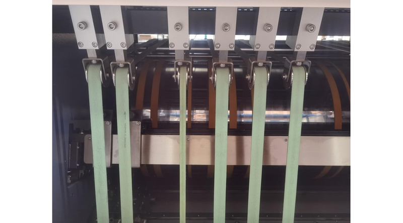 LS-G4 grooving unit with individually adjustable blade angles