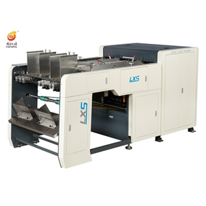 LXS LS-G7 automatic grooving and corner cutting machine for cardboard