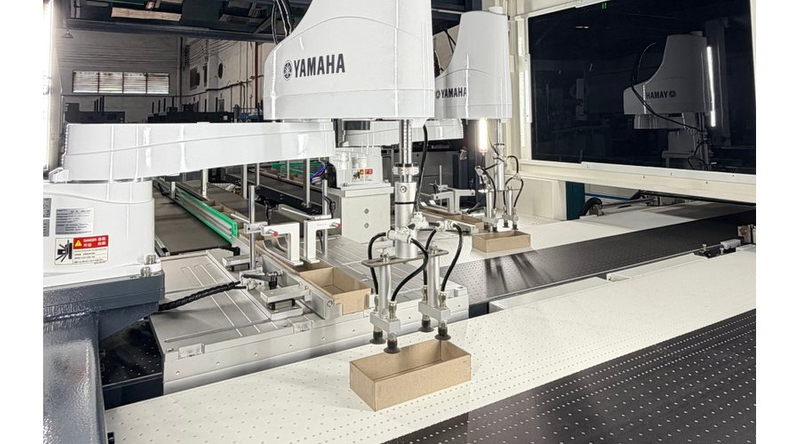 LS-1150 CCD positioning system with Yamaha robotic arm