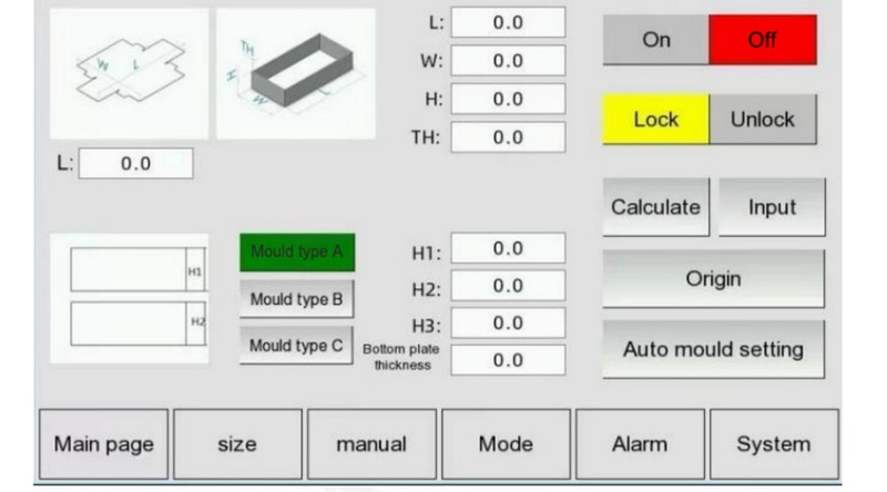 LS-1150 paper feeding platform with servo and cam mechanism
